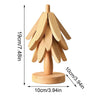 Amsterhome™ Boomvormige Houten Onderzetters | 1 set = 3x