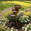 Amsterhome Vintage Metalen Vogelbad