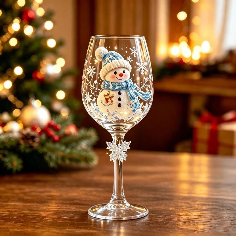 Amsterhome Kerst Wijnglas