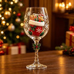 Amsterhome Kerst Wijnglas