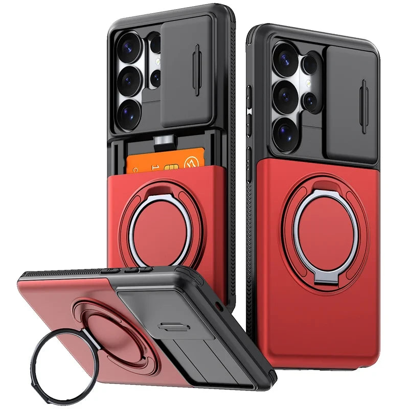 Schokbestendig Pasjeshouder Telefoonhoesje