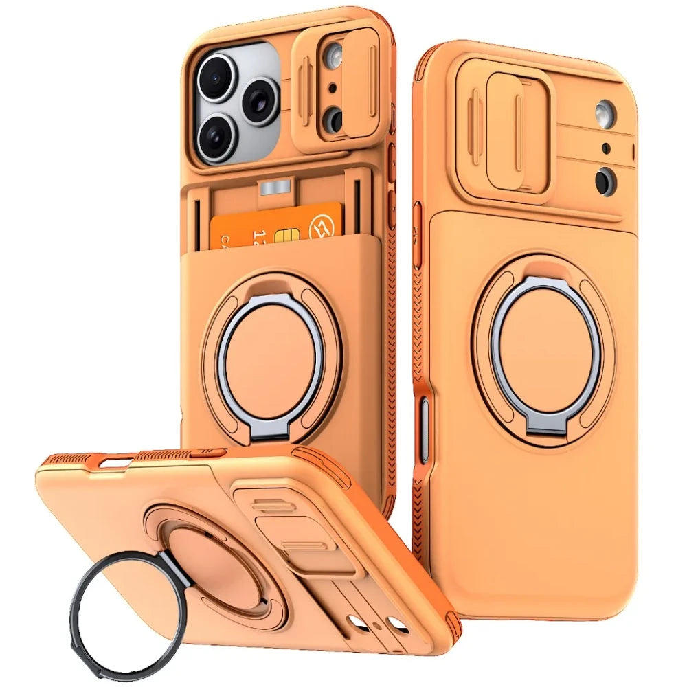Magnetisch Portemonnee Telefoonhoesje met Standaard