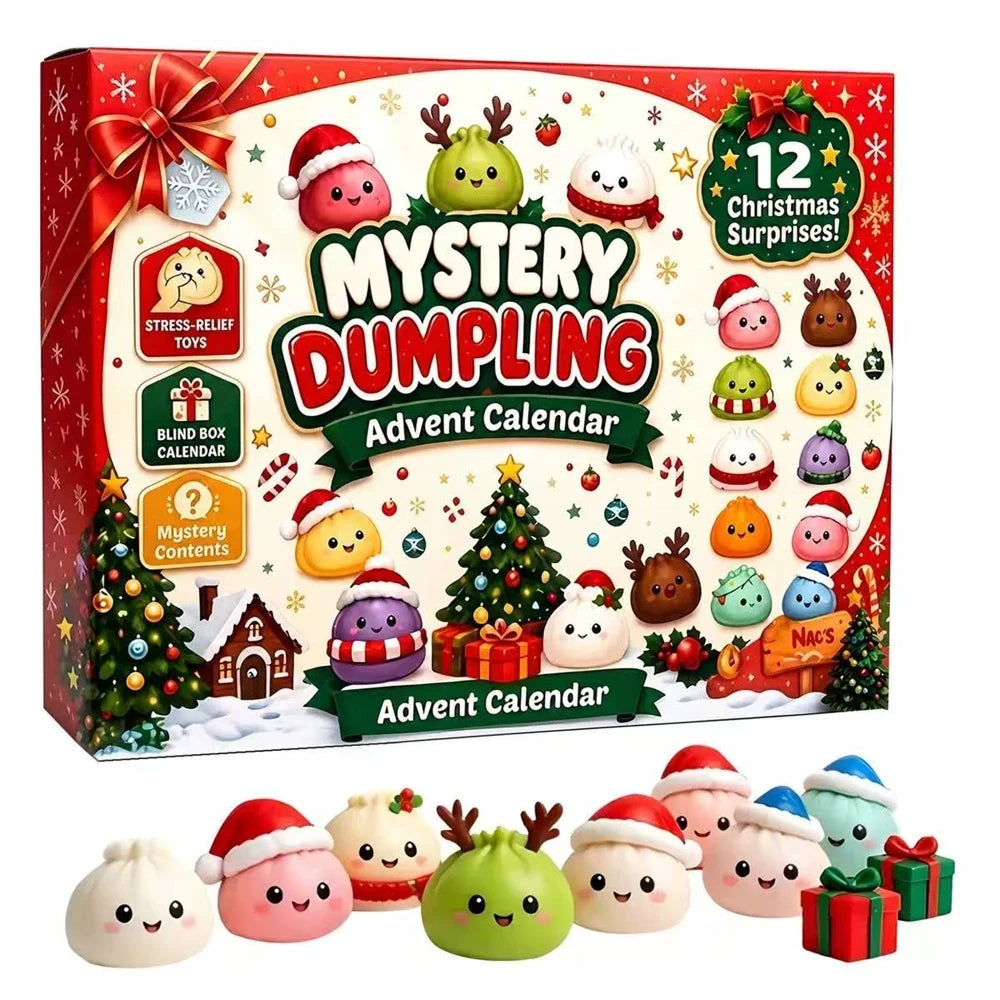 Kerst Squishy Adventkalender