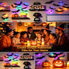 Verlichte Halloween Muurstickers Vleermuizen