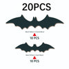 Verlichte Halloween Muurstickers Vleermuizen