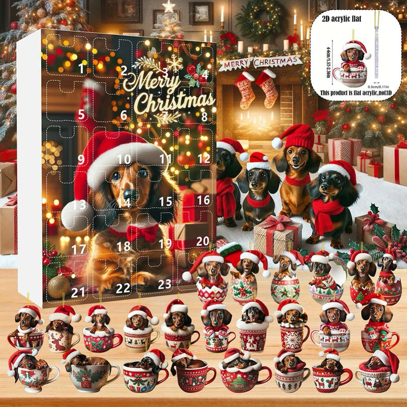 Teckel Kerst Adventkalender 2026