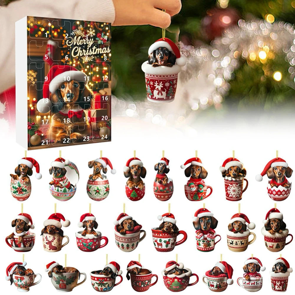 Teckel Kerst Adventkalender 2026