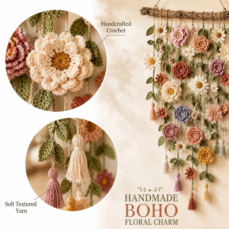 Handgemaakte Bloem Muurdecoratie