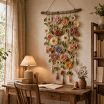 Handgemaakte Bloem Muurdecoratie
