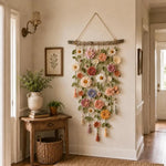 Handgemaakte Bloem Muurdecoratie