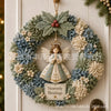 3D Stoffen Kerstkrans