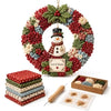 3D Stoffen Kerstkrans