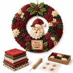 3D Stoffen Kerstkrans