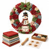 3D Stoffen Kerstkrans