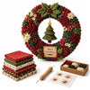 3D Stoffen Kerstkrans