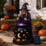 Halloween Heksenketel Tuinlamp