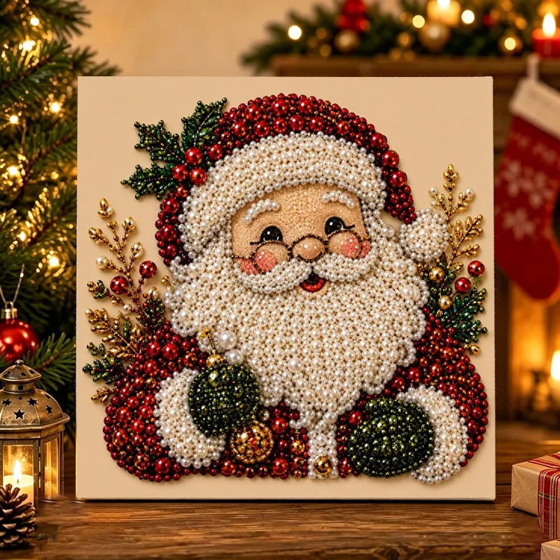 Kerst Kralen Schilderij - Zelf Maken Set