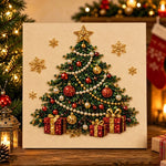 Kerst Kralen Schilderij - Zelf Maken Set