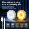 Oplaadbare Bewegingssensor Nachtlamp