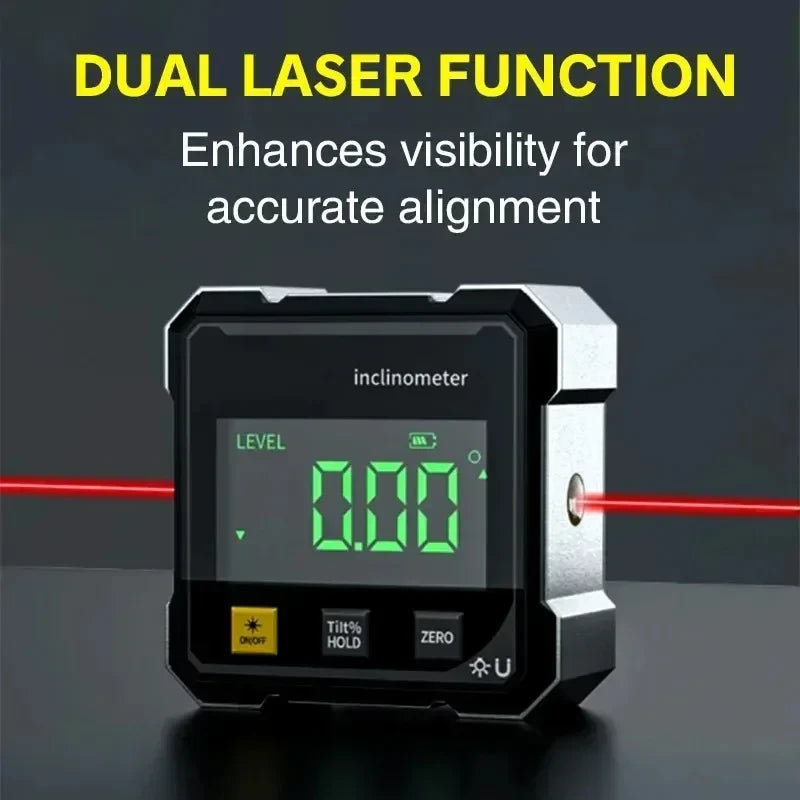 Magnetische Digitale Laser Hoekmeter