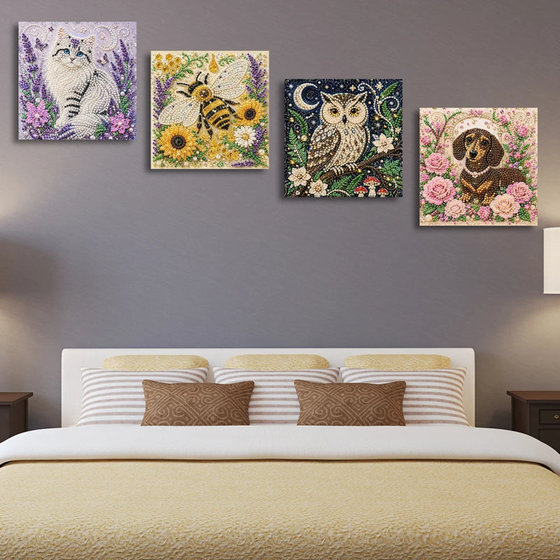 Dieren Parel Schilderij - Zelf Maken