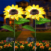 Zonne-energie Zonnebloem Tuinverlichting