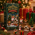 Mini Kerst Kalender 2026 - Bouwfiguren voor in Kerstboom
