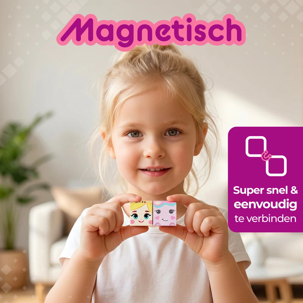 Bunobi Magnetic Cubes Prinses Kasteel