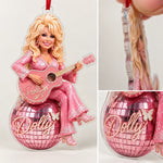 Roze Disco Bal Dolly Parton Kerst