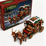 Kerst Rendier Bouwstenen Set