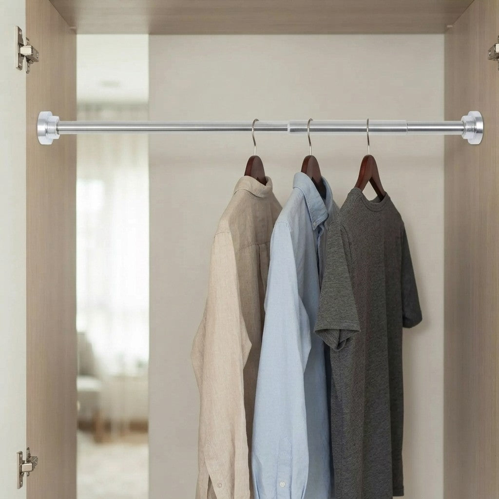 Amsterhome Verstelbare Kledingstang 105cm tot 170cm
