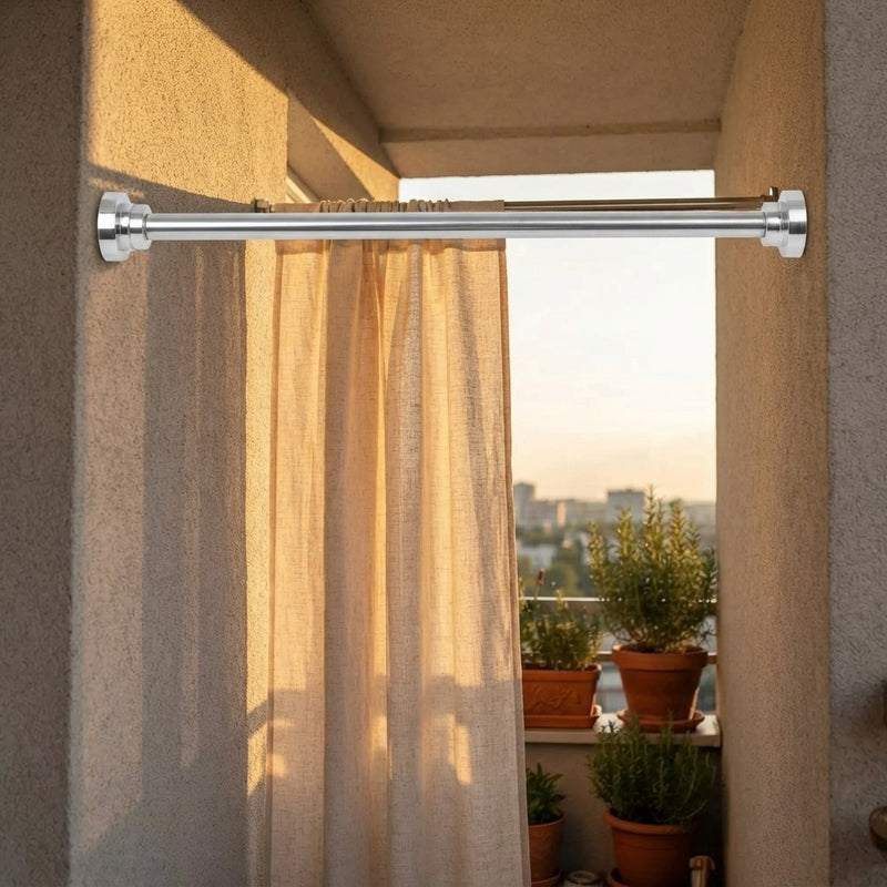 Amsterhome Verstelbare Kledingstang 105cm tot 170cm