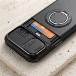 Magnetisch Portemonnee Telefoonhoesje met Standaard