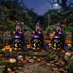 Halloween Heksenketel Tuinlamp